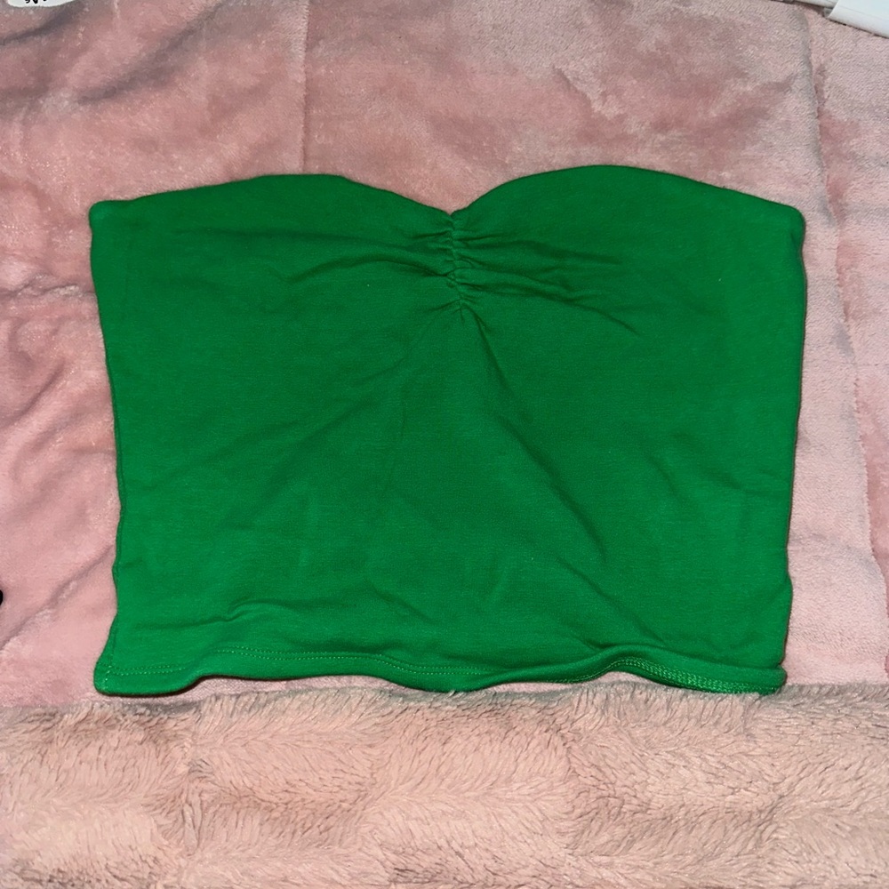green tube top